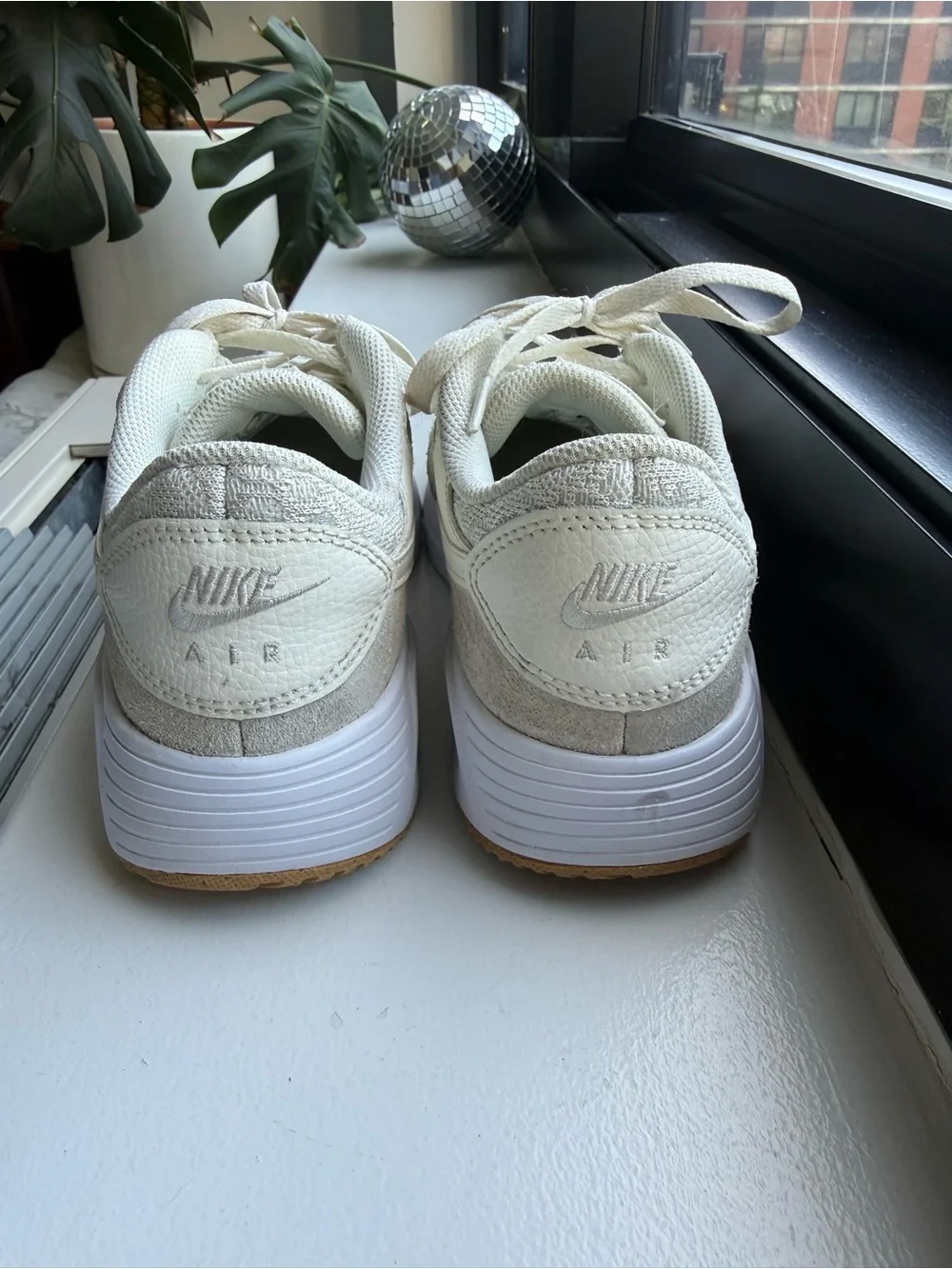 Nike Women's Sneakers off white and lace